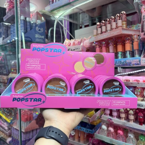 HBM406-G2 Ruby Rose Popstar Pó compacto Fancy Face/ 24Pcs