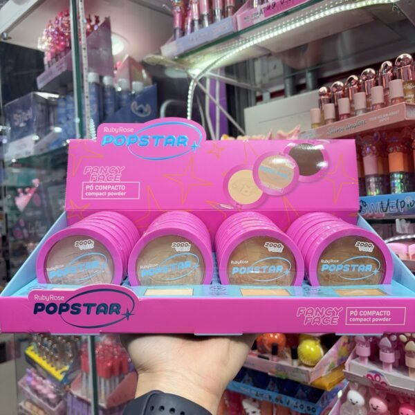 HBM406-G1 Ruby Rose Popstar Pó compacto Fancy face/ 24Pcs