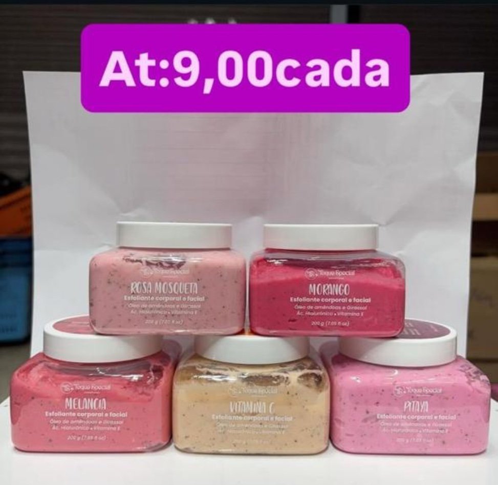 esfoliante toque facial