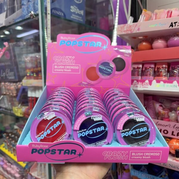 HBM04 Ruby Rose Popstar Blush Cremoso/ 24Pcs