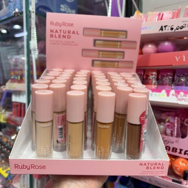 HB- M600-7 Ruby Rose Natural Blend Corretivo Líquido/ 36Pcs