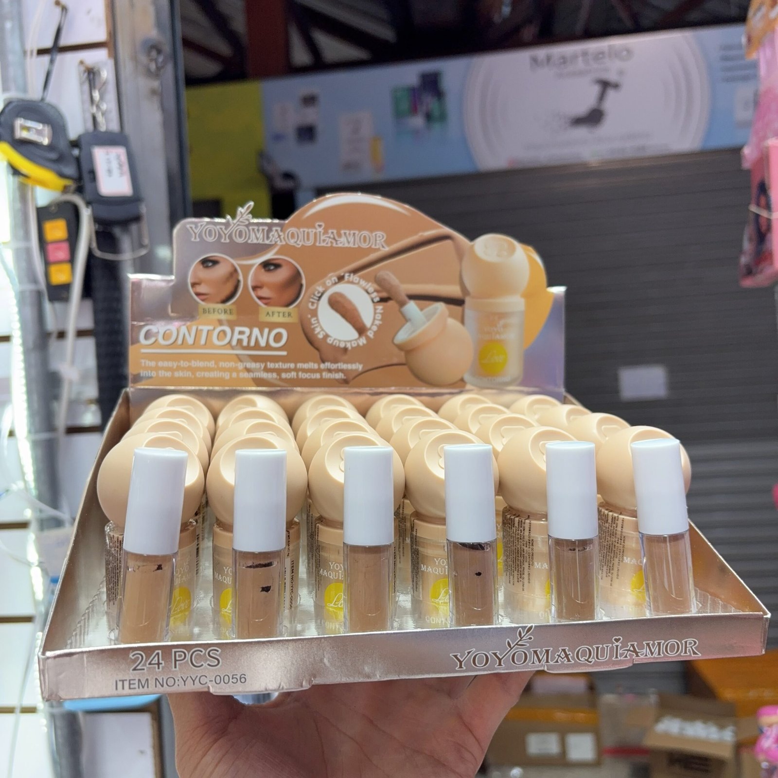 YYC0056 contorno YOYOMAQUIAMOR BOX/24pcs