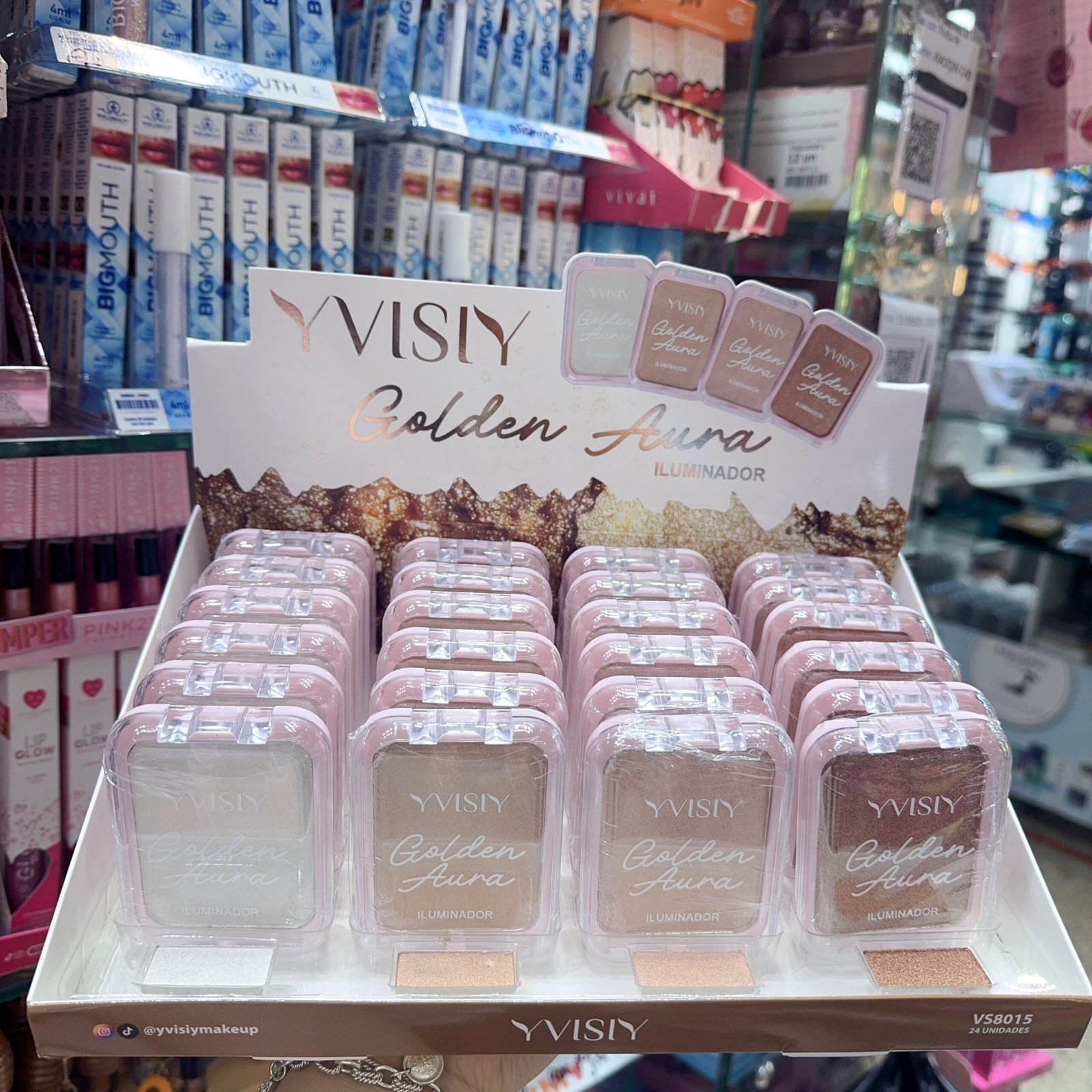 VS8015 iluminador yvisiy box/24pcs