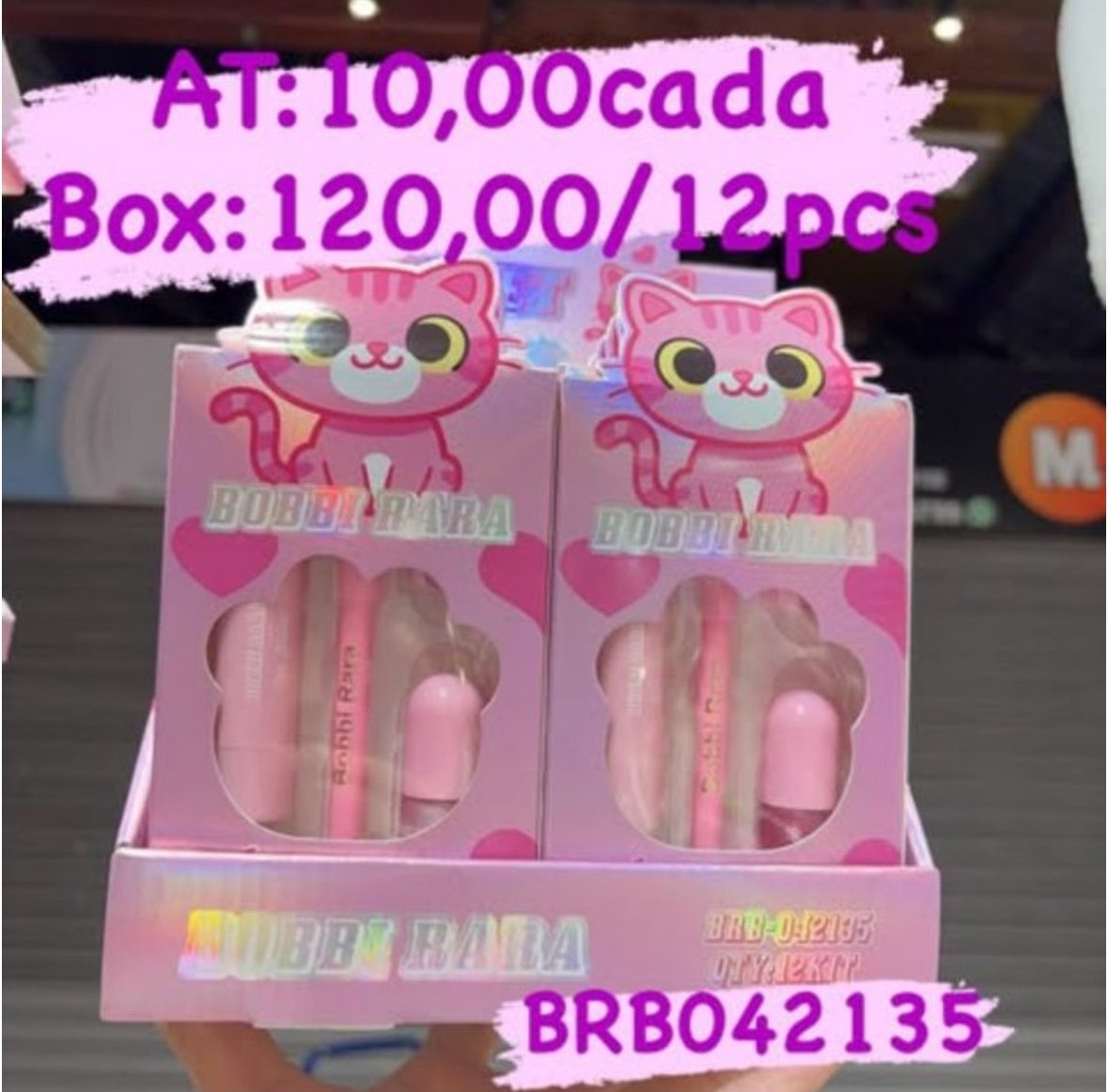 BRB042135 lipgloss BOBBI RARA BOX/12pcs