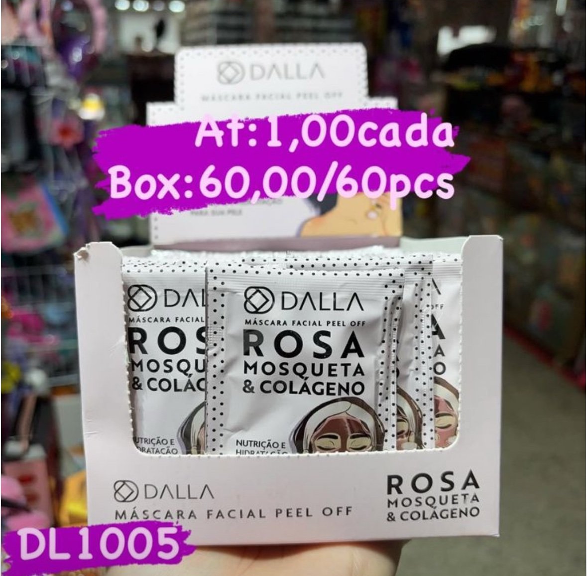 DL1005 mascara fácil Dalla box/60 pcs