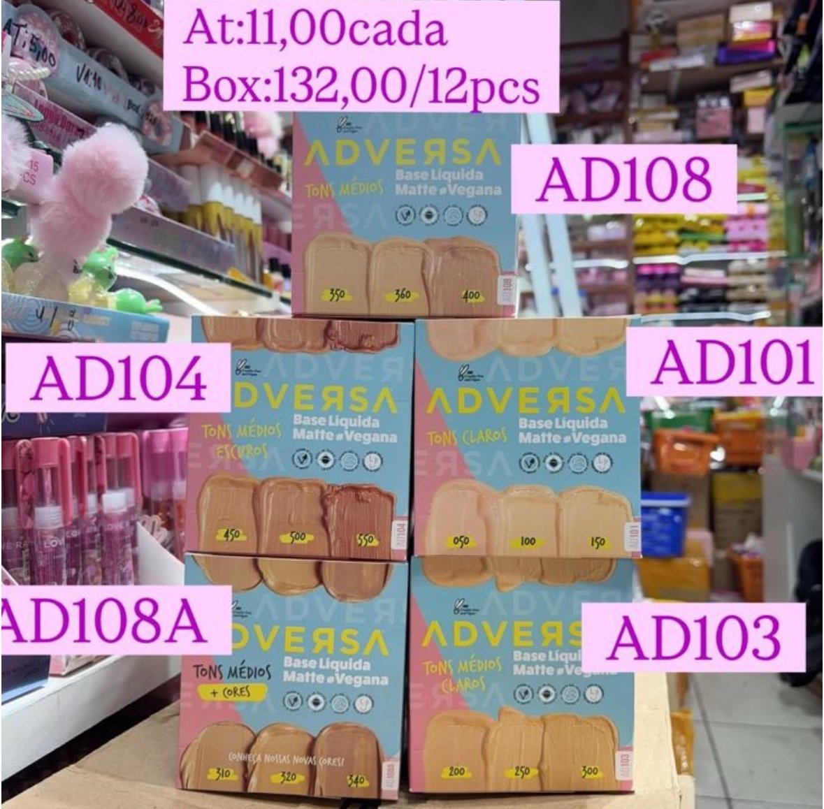 AD101 AD103 AD108 AD104 AD108A base advesa box/12pcs