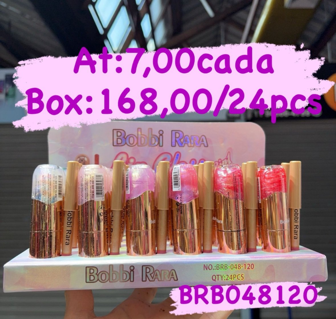 brb048120 Gloss Bobbi Rara box/24pcs