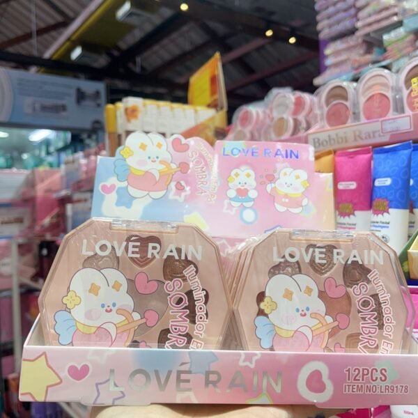 LR9178 Paleta love rain box/12pcs