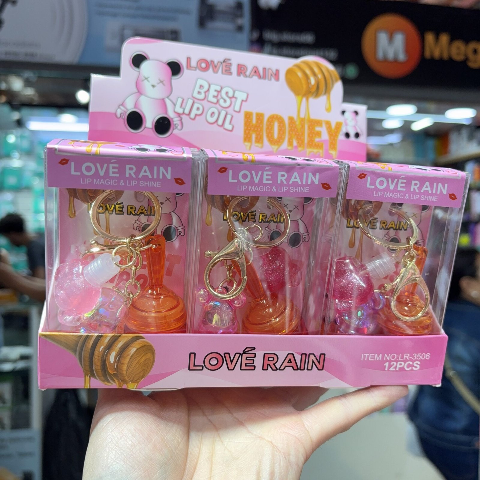 LR3506 gloss love rain box/12pcs