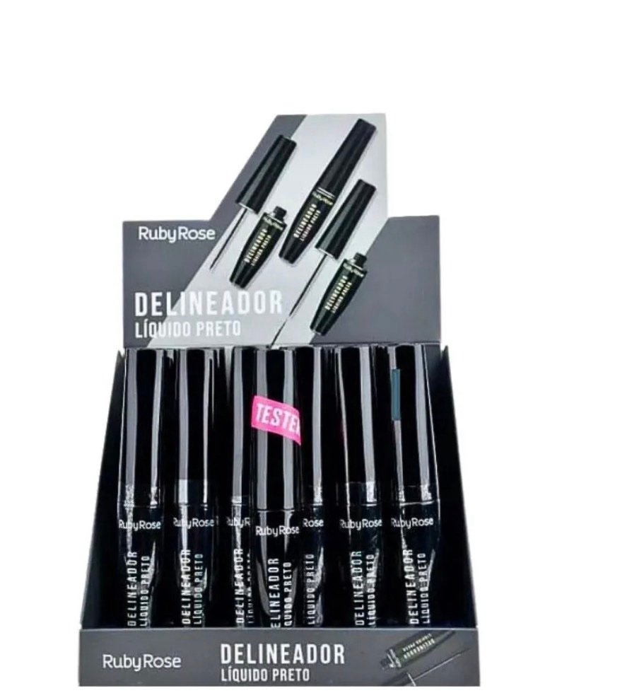 HB8406 Delineador líquido ruby rose box/24pcs