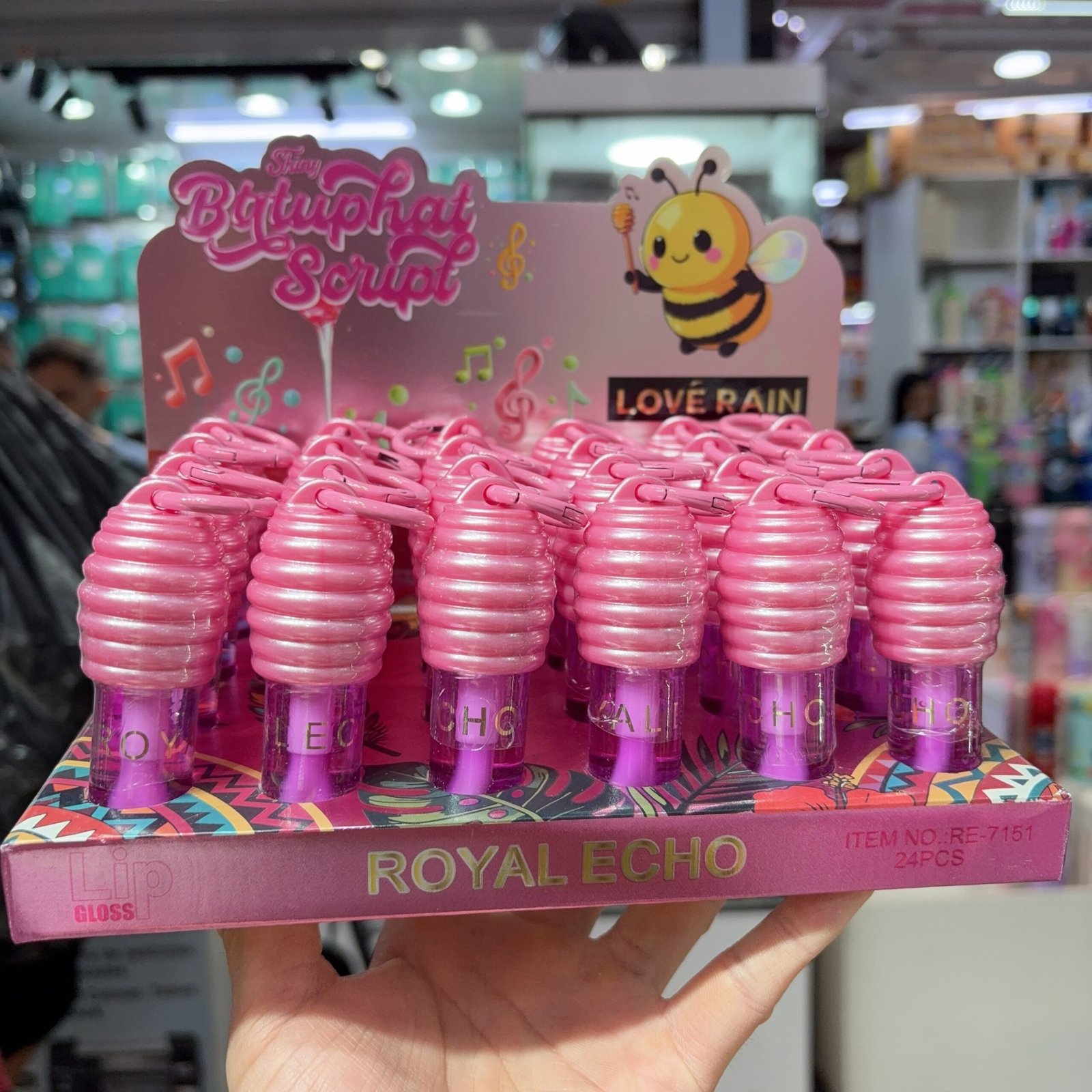 RE7151 gloss love rain box/24pcs