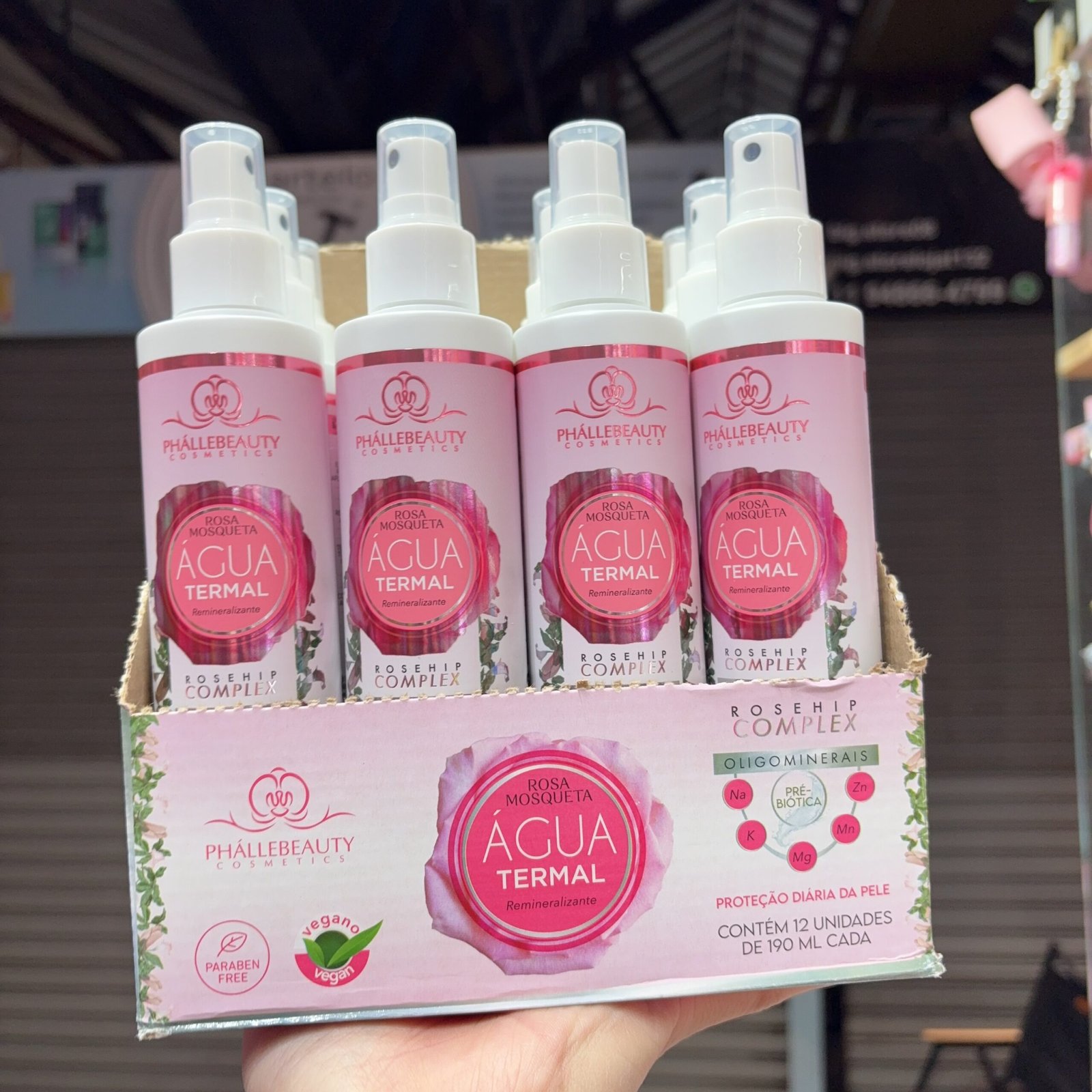 PH0569 água termal phallebeauty box:12pcs