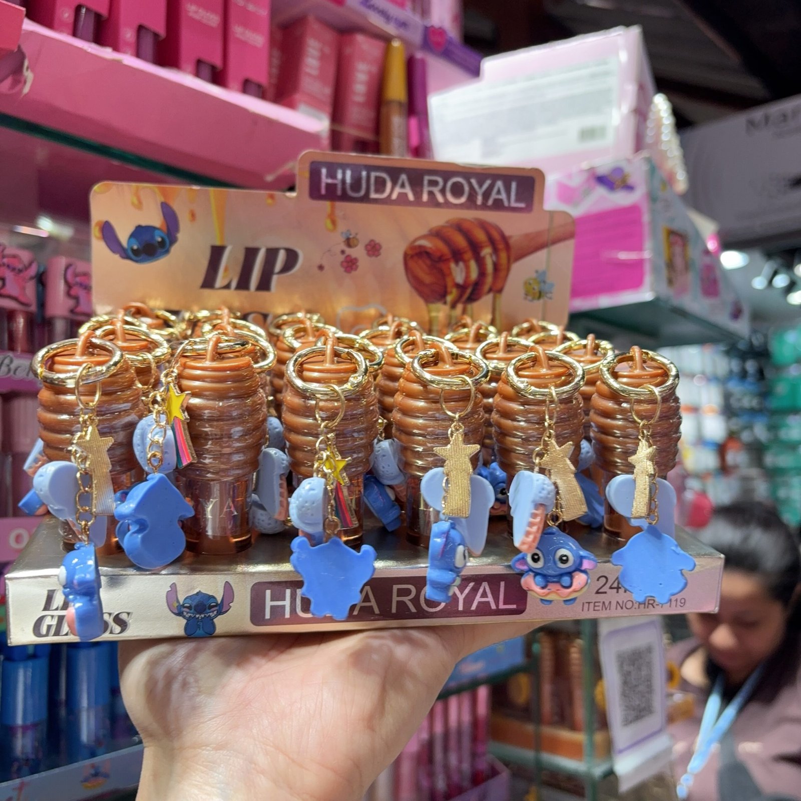 HR7119 lipgloss mel ruda royal box/24pcs