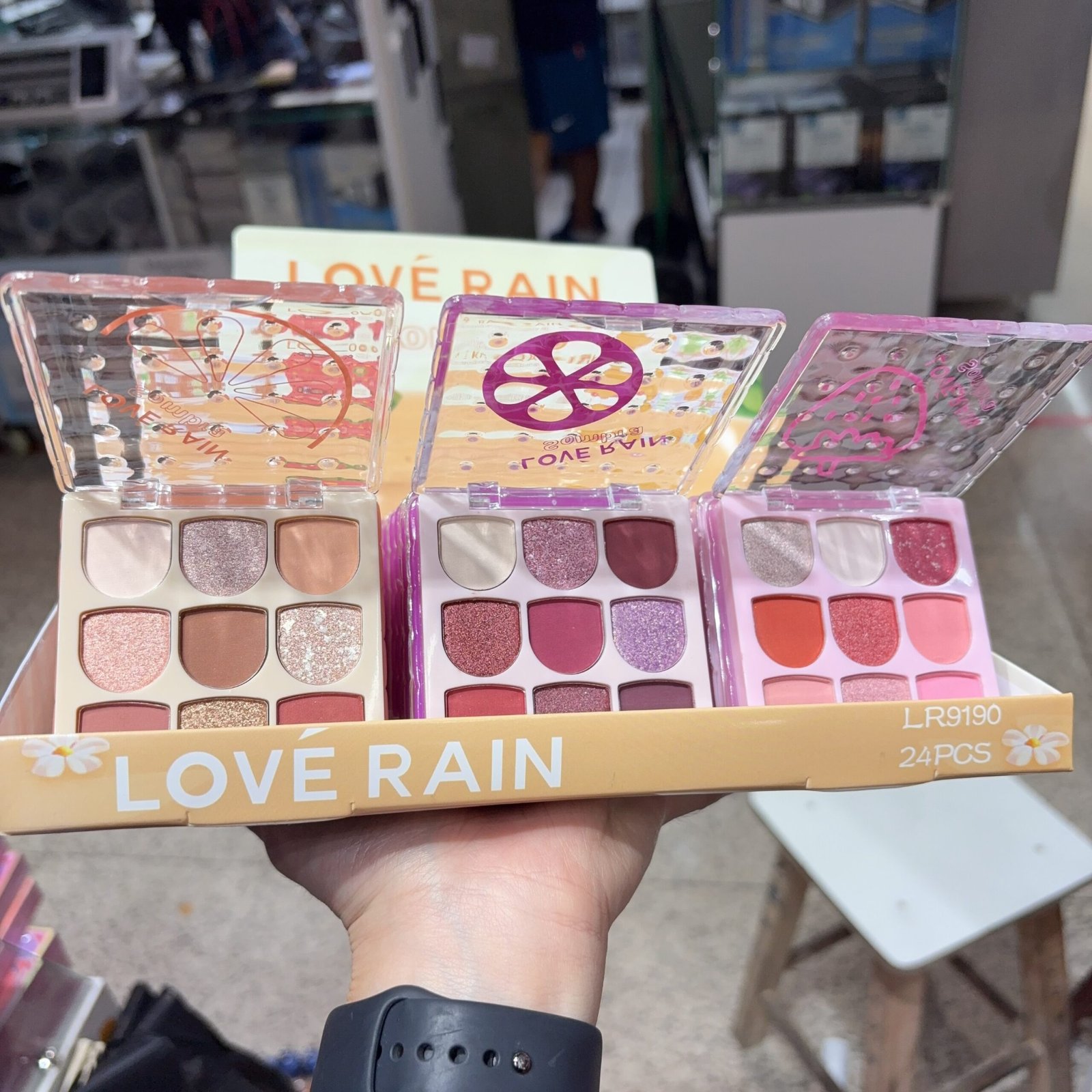 LR9190 sombra love rain box:24pcs