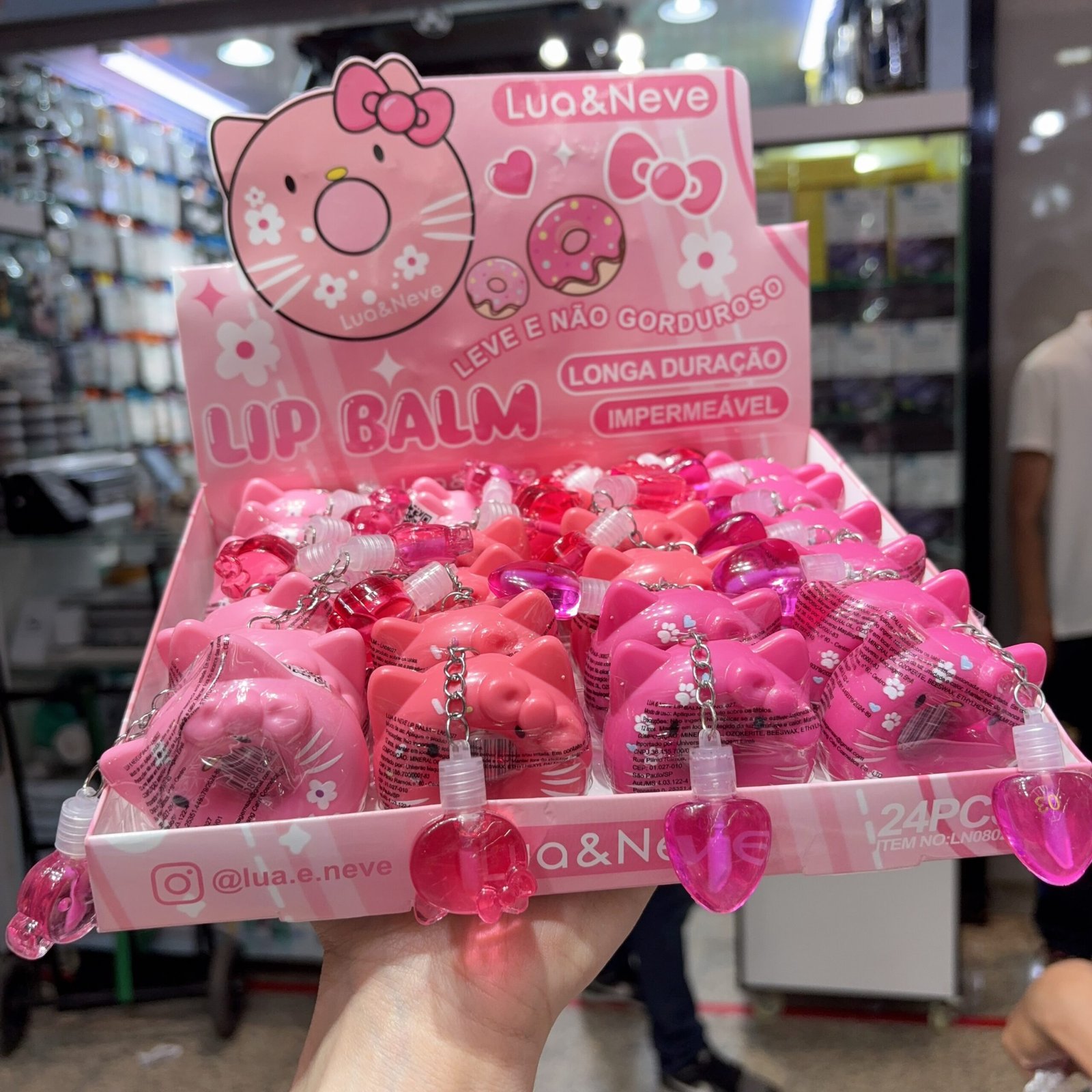 LN08027 lip balm luaneve box:24pcs