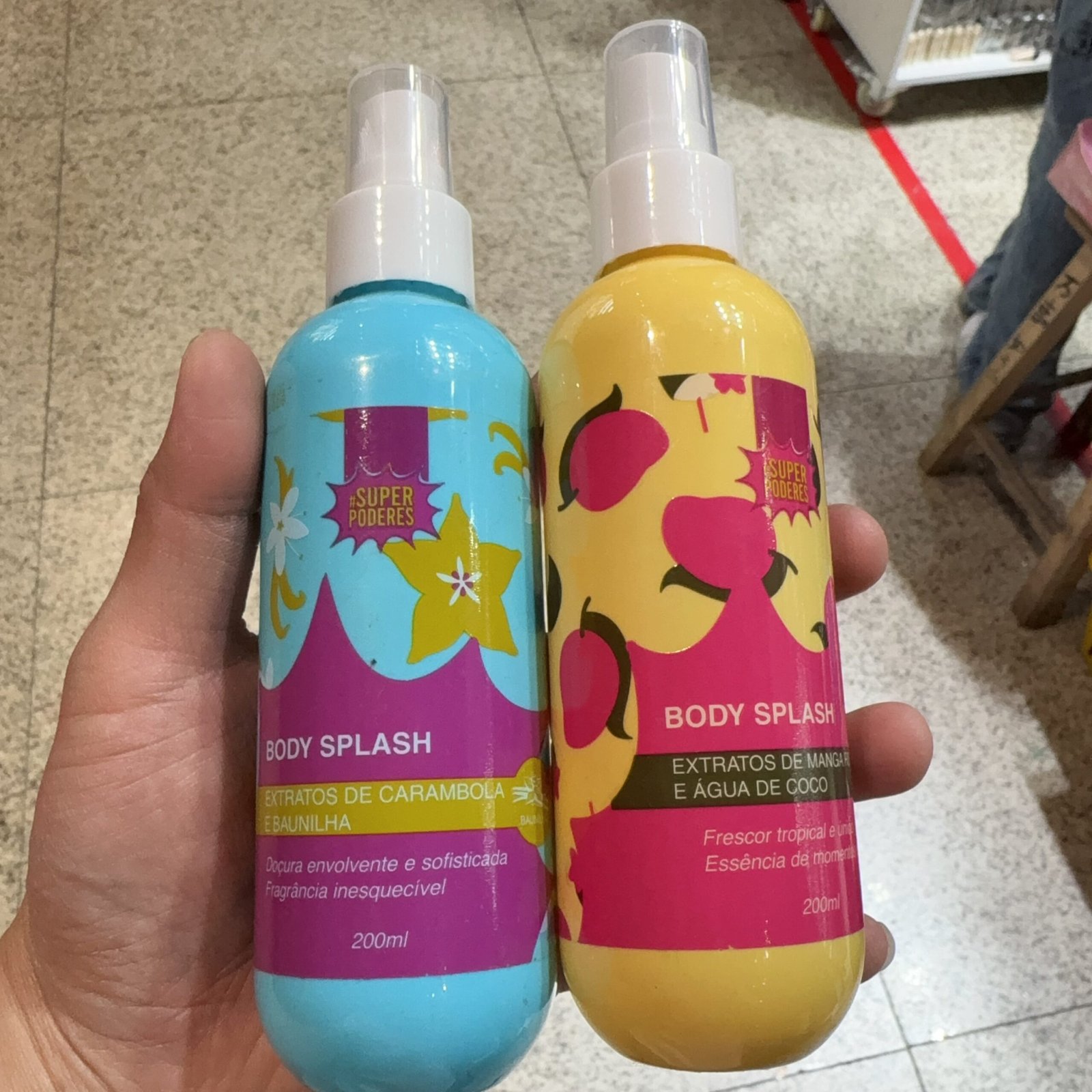 body splash super poder 200 ml