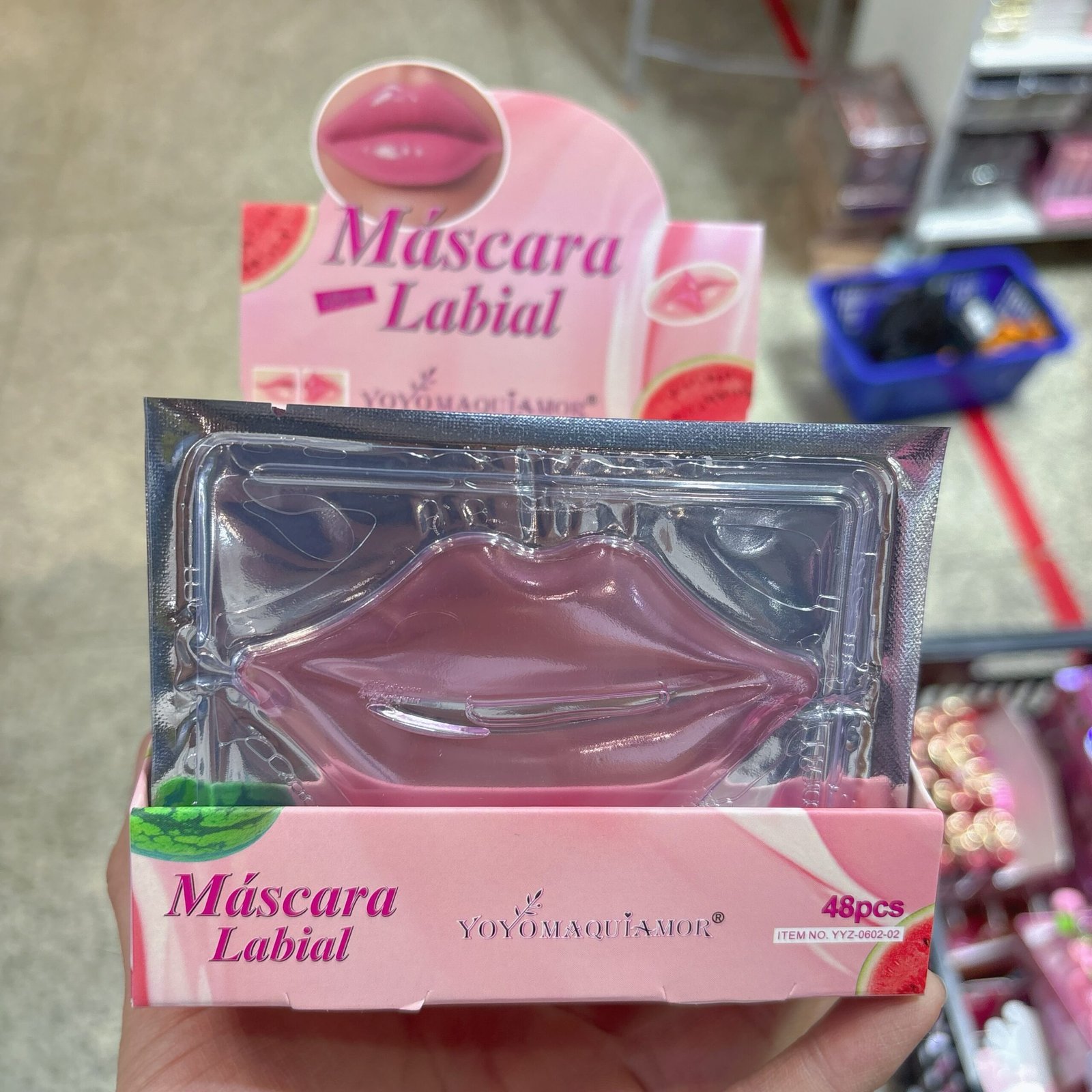 YYZ0602-02 mascara labail yoyomaquiamor box:48pcs