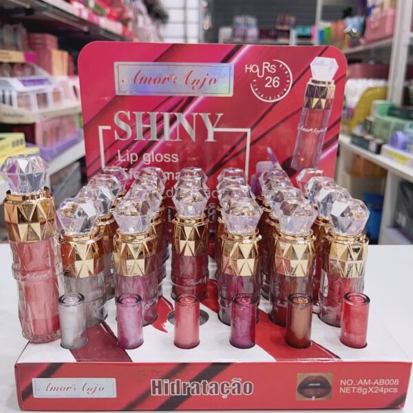 AMAMOO8 LIP GLOSS amor anjo box/24pcs