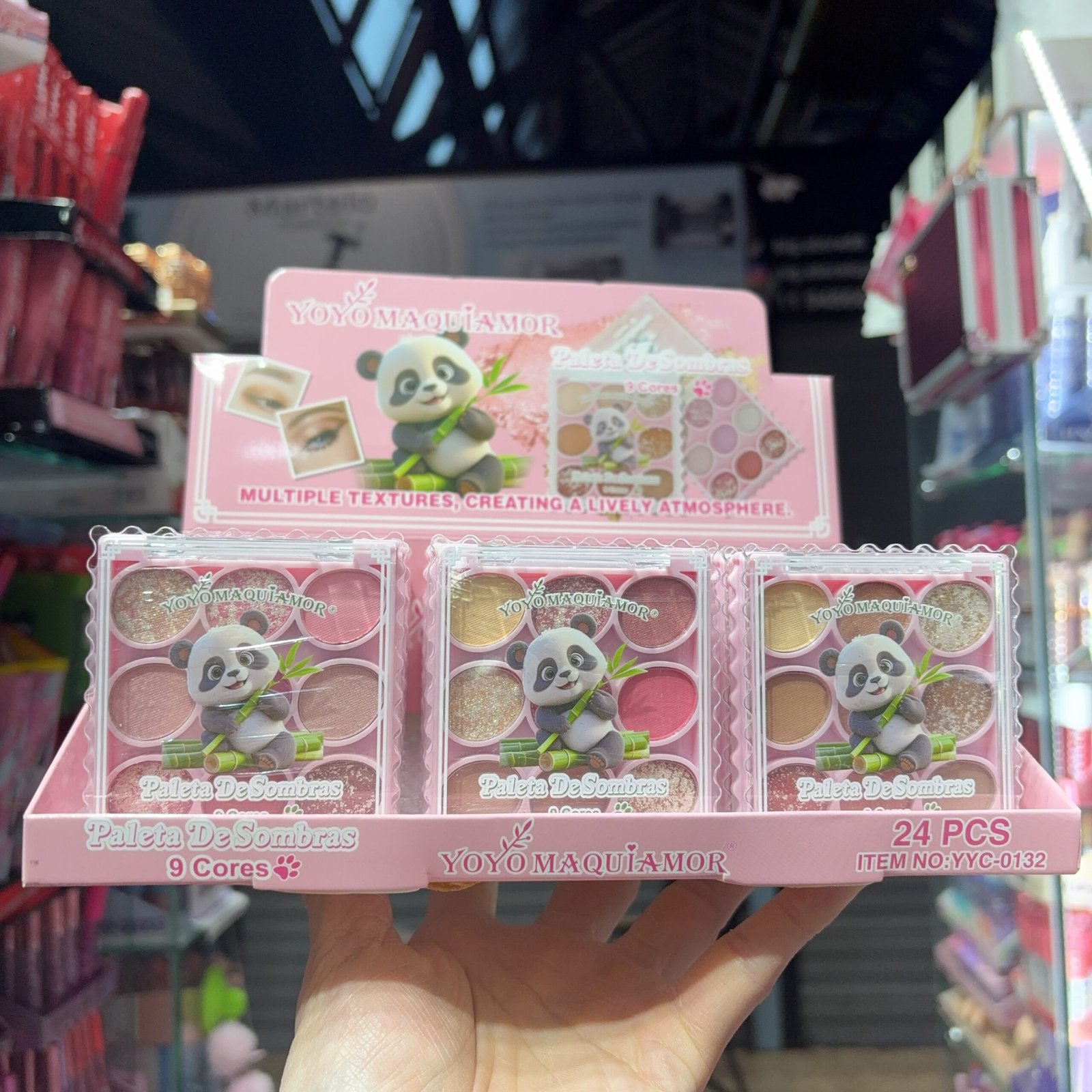 YYC0132 paleta yoyomaquiamor box/24pcs